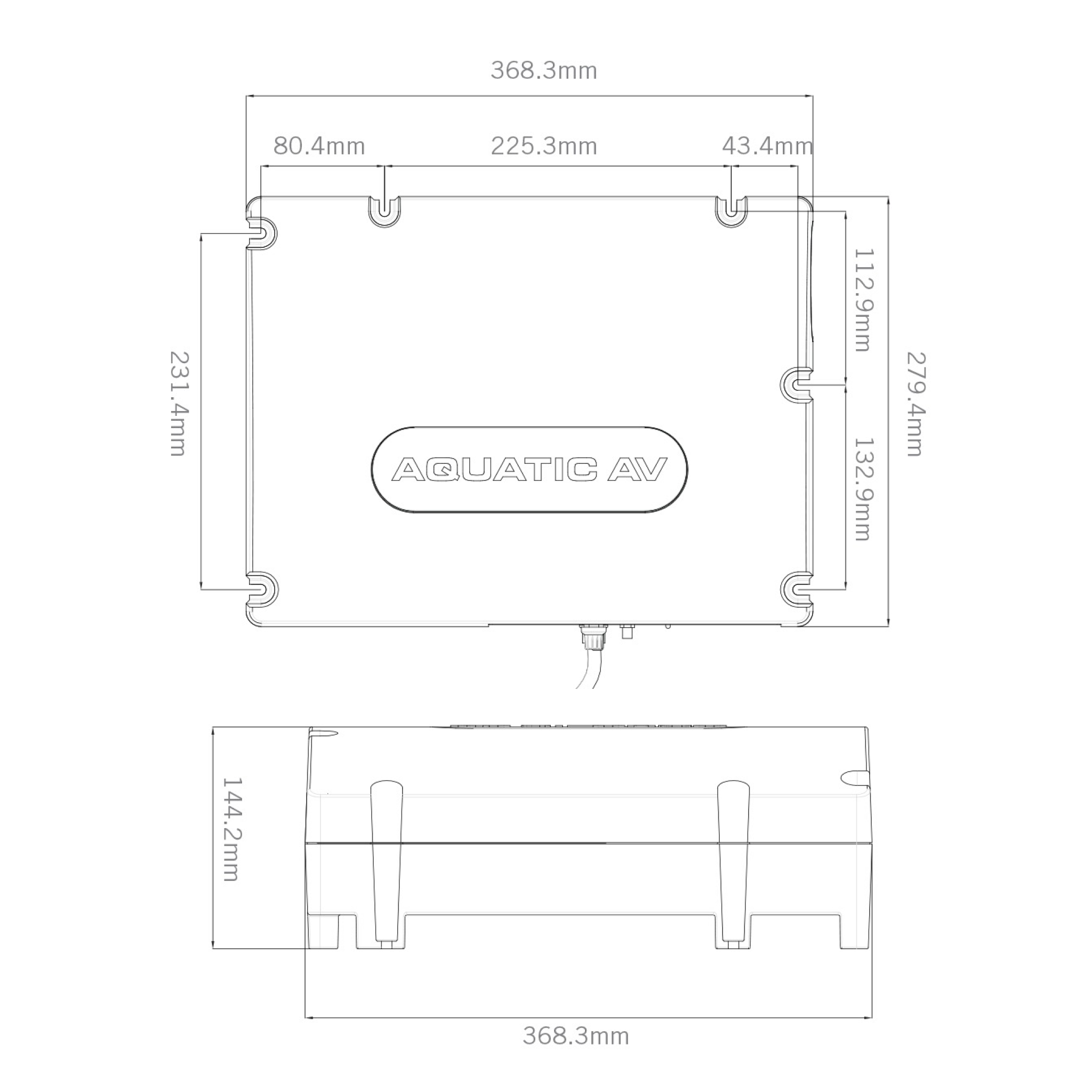 SWA6+: Amplified Bluetooth Subwoofer